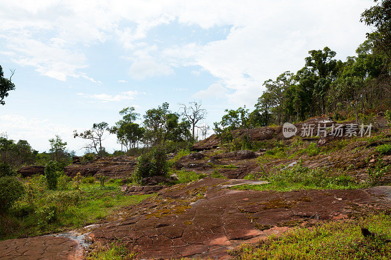 在 Phuhin Rong Kla 国家公园